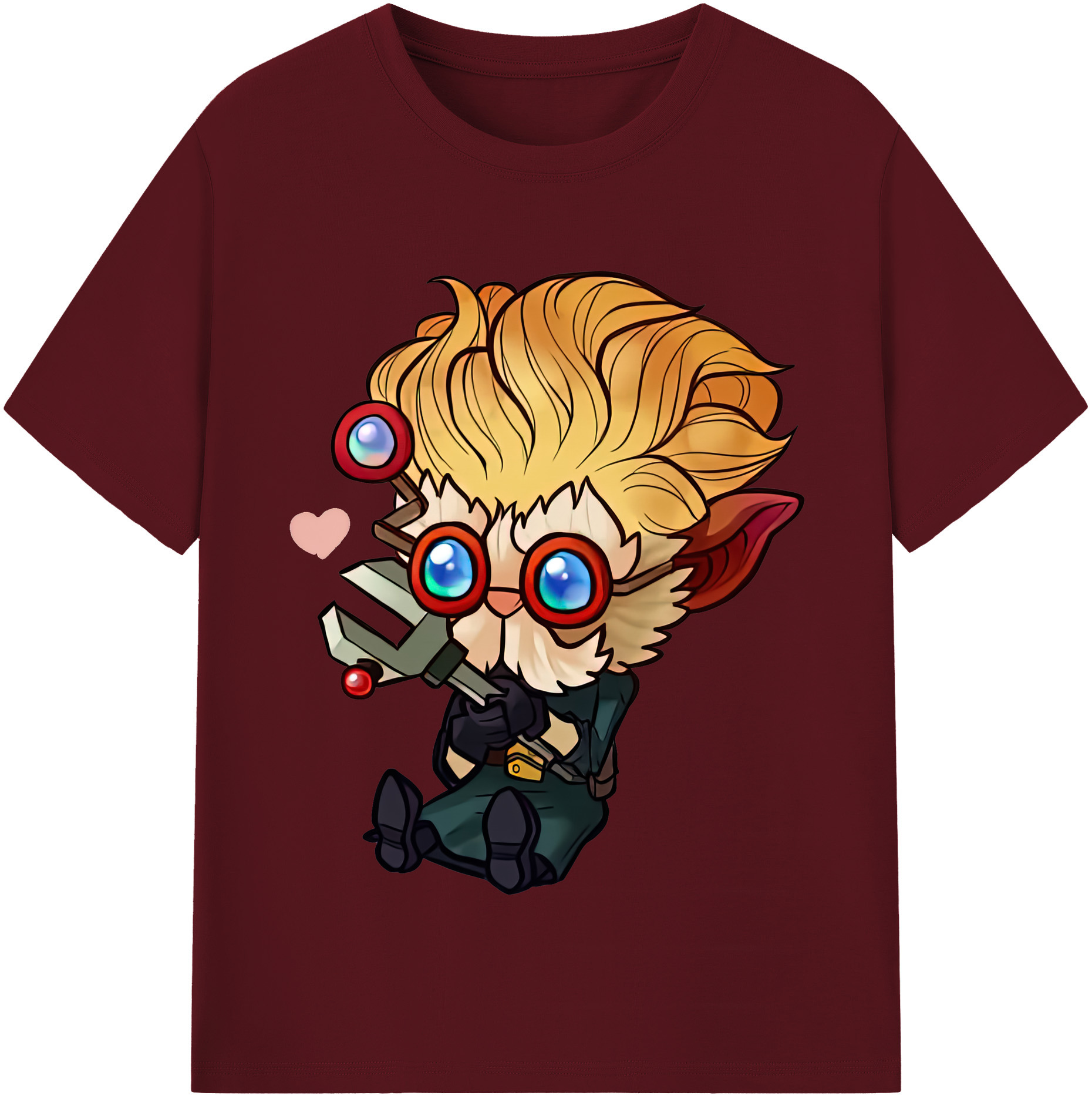 リーグ・オブ・レジェンド League of Legends LOL 綿100％半袖Tシャツ（フロントプリント）